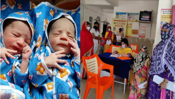 26 मार्च को हुए जुड़वा बच्चे