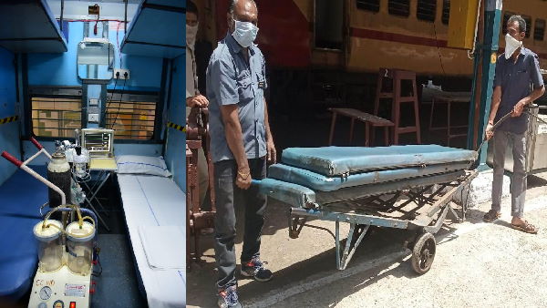 Isolation wards in 20 railway-coach Isolation wards in 20 railway-coach