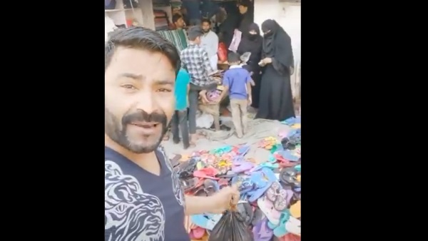 युवक ने वीडियो बनाकर सोशल मीडिया पर किया शेयर