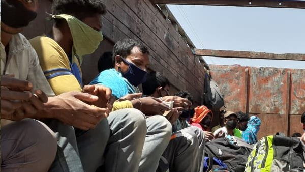 यूपी-हरियाणा सीमा पर पकड़े गए