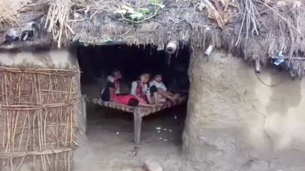 पति और बच्चों को क्वारंटाइन सेंटर में रखा गया