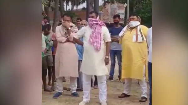 Bihar patna jdu mla give bad answer of migrant labour question Bihar patna jdu mla give bad answer of migrant labour question