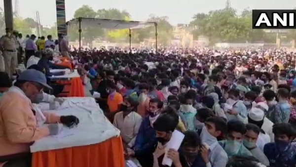 श्रमिक ट्रेन से सोमवार को 3600 मजदूर भेजे जाएंगे