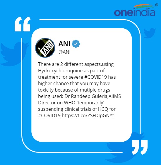 AIIMS Director Randeep Guleria says hydroxychloroquine can increase the chance of cardiac toxicity AIIMS Director Randeep Guleria says hydroxychloroquine can increase the chance of cardiac toxicity