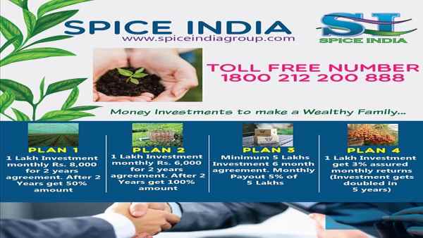Great opportunity to invest in tea industry, increase Income from Spice India Great opportunity to invest in tea industry, increase Income from Spice India
