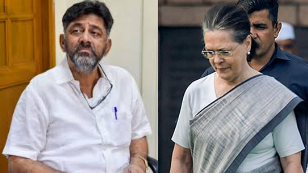 DK Shivakumar came to the support of Sonia Gandhi demands the withdrawal of the FIR from CM Yeddyurappa DK Shivakumar came to the support of Sonia Gandhi demands the withdrawal of the FIR from CM Yeddyurappa
