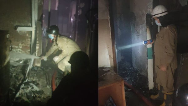 Fire broke out on the third floor of Cygnus Orthocare Hospital in Hauz Khas area Fire broke out on the third floor of Cygnus Orthocare Hospital in Hauz Khas area