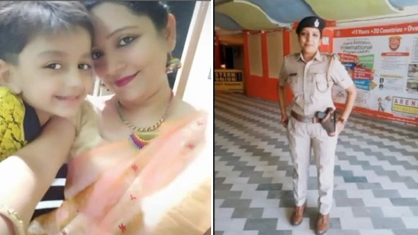 मां-बेटे की तस्वीरें भी शेयर कर रहे लोग