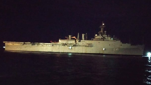 INS Jalashwa has set sail from Male Maldives bringing back 698 Indian nationals INS Jalashwa has set sail from Male Maldives bringing back 698 Indian nationals