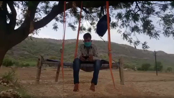 सात दिन से पेड़ पर शरण