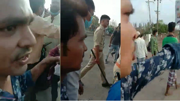 मुख्यमंत्री के आदेश मिले, पुलिस ने 46 गिरफ्तार किए