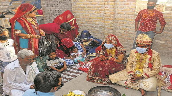 पंजाब के अक्षय व राजस्थान की सुनीता की शादी