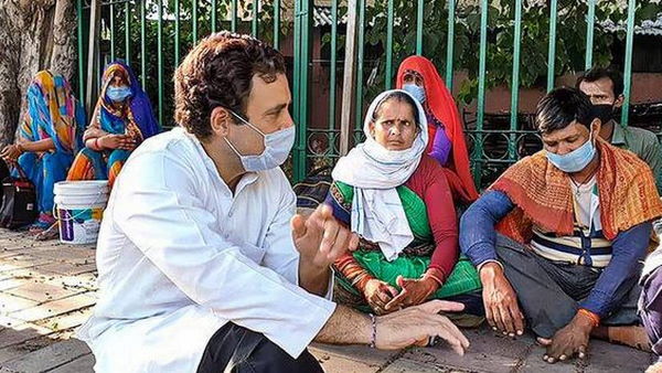 इससे पहले की थी प्रवासी मजदूरों से मुलाकात