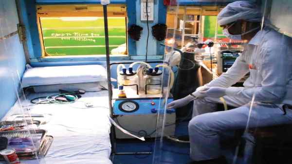 10 कोविड कोच में 160 मरीजों का इंतजाम