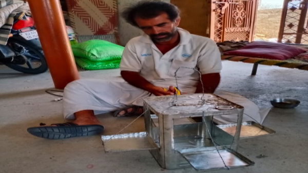 खाली पीपों का ऐसे कर रहे उपयोग