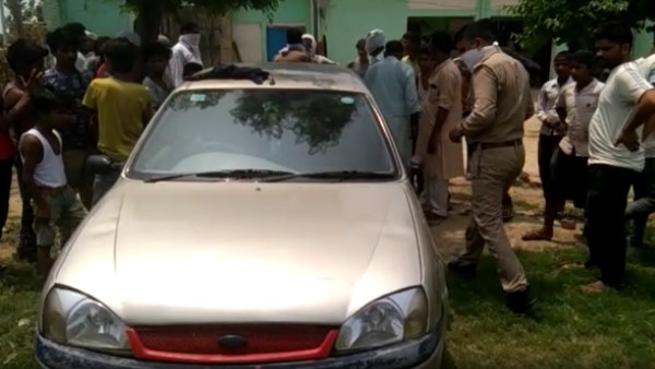 two kids died of suffocation after locked in a car in moradabad two kids died of suffocation after locked in a car in moradabad
