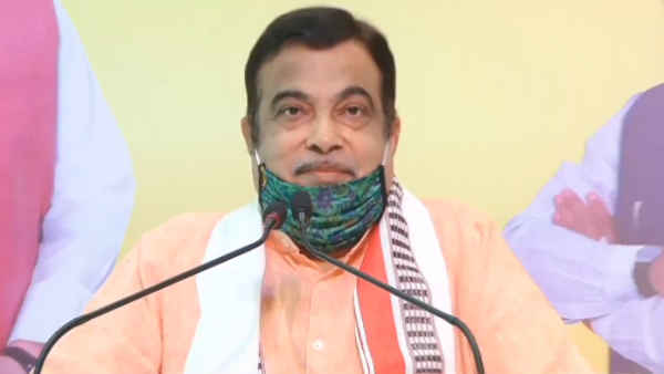 Nitin Gadkari in madhya pradesh jansanvad rally Direct target on congress Nitin Gadkari in madhya pradesh jansanvad rally Direct target on congress
