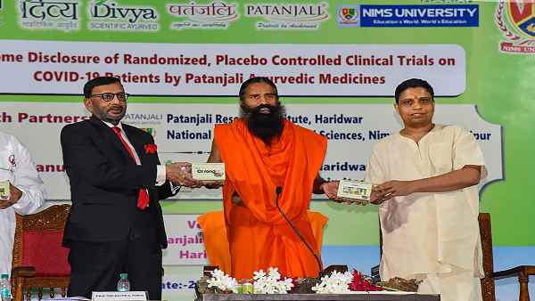 कोरोनिल: जयपुर में रामदेव और बालकृष्ण पर केस दर्ज