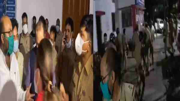 गिरफ्तारी के बाद भड़के कांग्रेसी