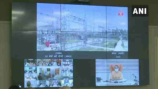 up cm yogi adityanath inaugurates 28 sub-stations of Uttar Pradesh up cm yogi adityanath inaugurates 28 sub-stations of Uttar Pradesh