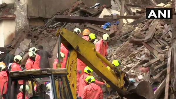 Mumbai: Portion of Bhanushali building at Fort, collapses, search operation underway, Mumbai: Portion of Bhanushali building at Fort, collapses, search operation underway,