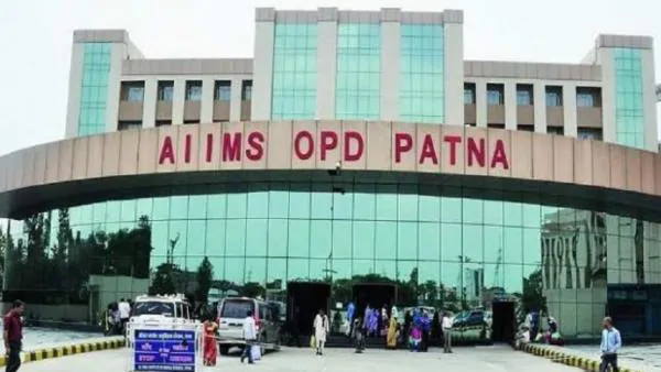A covid patient allegedly jumped from fifth floor of Patna AIIMS A covid patient allegedly jumped from fifth floor of Patna AIIMS