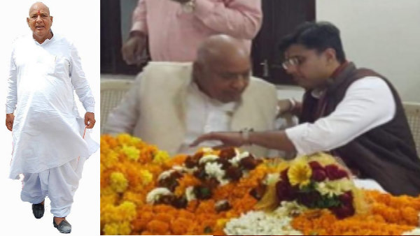 राहुल गांधी—सचिन पायलट पर की थी विवादित टिप्पणी