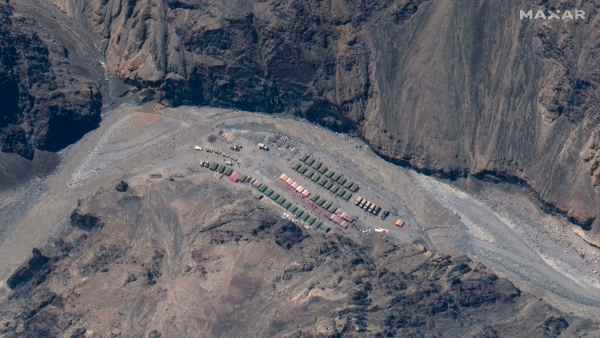 गलवान में दोंनों सेनाओं के बीच करीब 3 किलोमीटर की दूरी