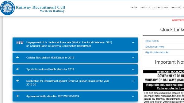 Railway Recruitment 2020, indian railways, jobs in railway, sarkari naukri, sarkari naukri 2020, railway jobs, western railway jobs, junior technical associates, रेलवे भर्ती 2020, भारतीय रेलवे, रेलवे में नौकरी, रेलवे नौकरी, सरकारी नौकरी, सरकारी नौकरी 2020, रेलवे, जूनियर टेक्निकल एसोसिएट्स Railway Recruitment 2020, indian railways, jobs in railway, sarkari naukri, sarkari naukri 2020, railway jobs, western railway jobs, junior technical associates, रेलवे भर्ती 2020, भारतीय रेलवे, रेलवे में नौकरी, रेलवे नौकरी, सरकारी नौकरी, सरकारी नौकरी 2020, रेलवे, जूनियर टेक्निकल एसोसिएट्स