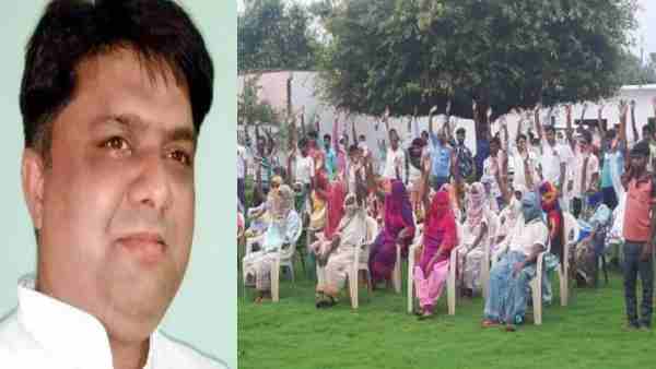 Moradabad Police filed FIA against 60 people including BJP leader Abhinav Chaudhary Moradabad Police filed FIA against 60 people including BJP leader Abhinav Chaudhary
