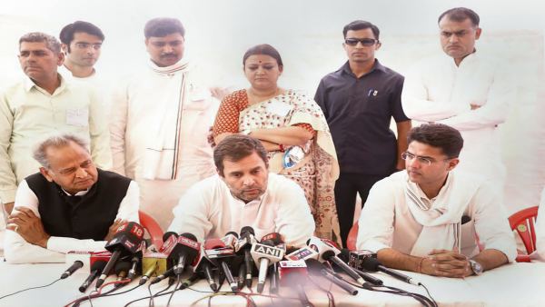 एक दशक बाद फिर राजस्थान में कांग्रेस ने दोहराया इतिहास
