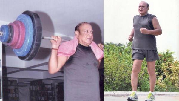 Ex CM shankar singh vaghela gym video goes to viral on social sites Ex CM shankar singh vaghela gym video goes to viral on social sites