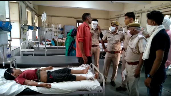 Son Fire on dholpur Hospital doctor in Rajasthan Son Fire on dholpur Hospital doctor in Rajasthan