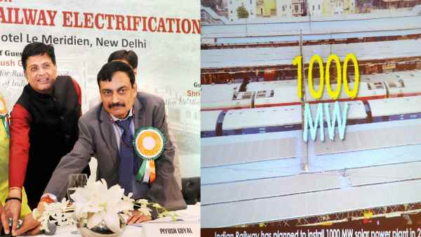 2023 तक रेलवे का 100 फीसदी विद्युतीकरण