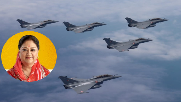 Vasundhara Raje asked How is the Josh with Rafales picture Vasundhara Raje asked How is the Josh with Rafales picture