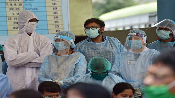 चार दिनों के उछाल के बाद आंध्र प्रदेश में तेजी से बढ़ी है मरीजों की संख्या