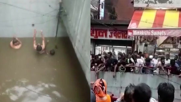 child drowns due to water logging at Gaushala underpass in Ghaziabad child drowns due to water logging at Gaushala underpass in Ghaziabad