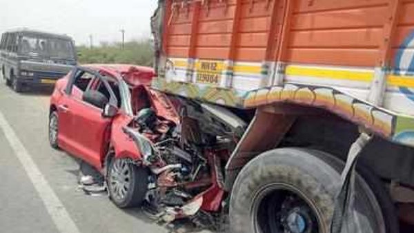 three killed one injured in road accident in palwal three killed one injured in road accident in palwal