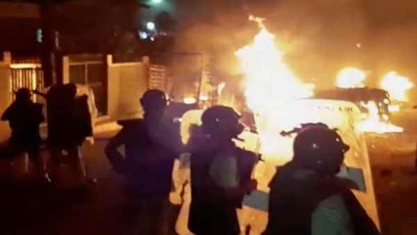 कांग्रेसी विधायक के घर पर हमला