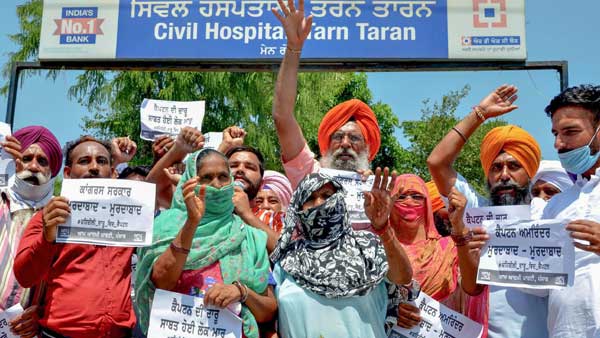 पंजाब में अवैध शराब कांड कारोबारियों द्वारा बेची जा रही जहरीली शराब