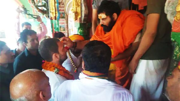 यह पहली बार नहीं है जब राहुल गांधी अयोध्या जा रहे है