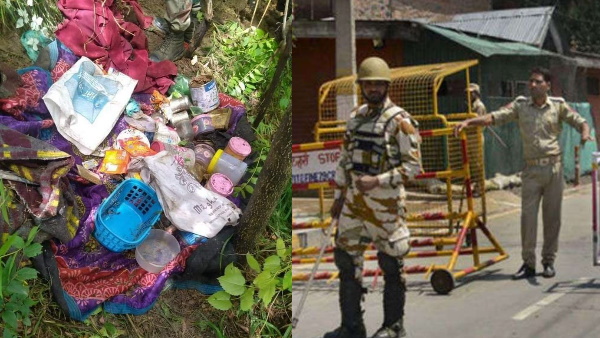 Jammu and Kashmir found terrorist bases during search operation in Tral army destroyed Jammu and Kashmir found terrorist bases during search operation in Tral army destroyed