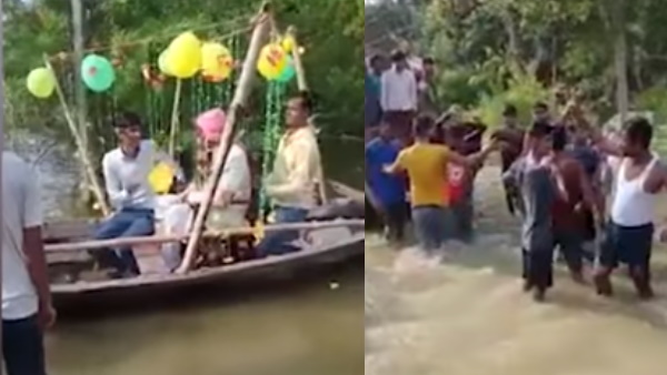 सोशल मीडिया पर शादी वायरल