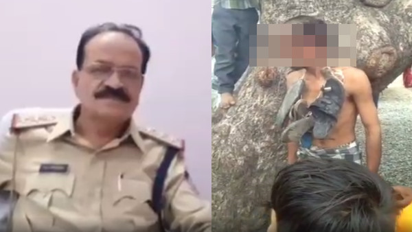 young man Punished by villagers in Mahidpur Tehsil ujjain Madhya pradesh young man Punished by villagers in Mahidpur Tehsil ujjain Madhya pradesh