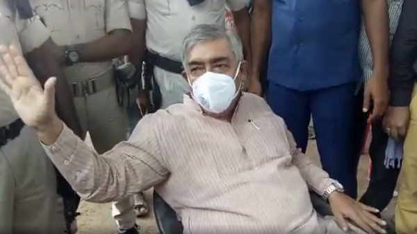 madhubani phed minister return from programme without innauguration madhubani phed minister return from programme without innauguration
