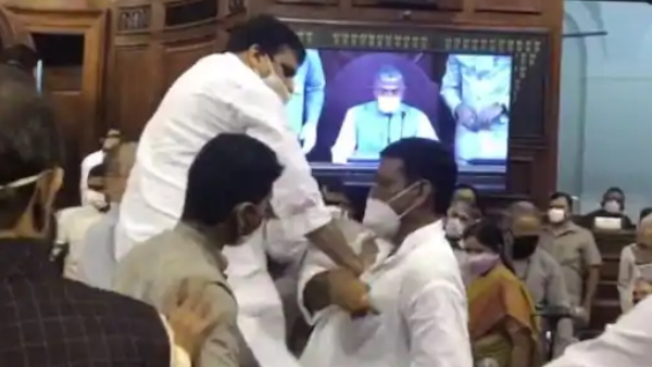 MPs Rajeev Satav and Sanjay Singh Thrown Out of Rajya Sabha Amid Bedlam over Farm Bills MPs Rajeev Satav and Sanjay Singh Thrown Out of Rajya Sabha Amid Bedlam over Farm Bills