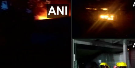 ठाणे में एक कंपनी में लगी भीषण आग,दमकल के वाहन मौके पर ठाणे में एक कंपनी में लगी भीषण आग,दमकल के वाहन मौके पर