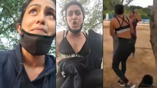 कन्नड़ अभिनेत्री के साथ कांग्रेस नेता ने की बदतमीजी