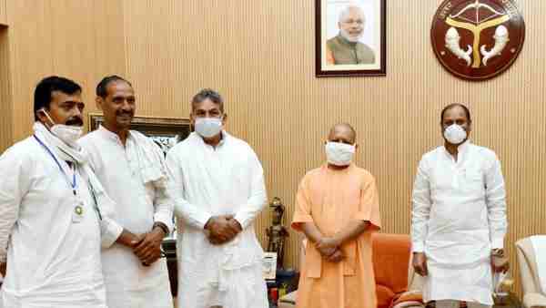 bhartiya kisan union delegation meets CM Yogi Adityanath bhartiya kisan union delegation meets CM Yogi Adityanath