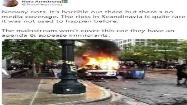 fact check, fake news buster, facke new, norway, america, protest in norway, norway protest, social media, norway protest pictures, फेक न्यूज, फैक्ट चेक, नर्वे, अमेरिका, सोशल मीडिया पर वायरल तस्वीर fact check, fake news buster, facke new, norway, america, protest in norway, norway protest, social media, norway protest pictures, फेक न्यूज, फैक्ट चेक, नर्वे, अमेरिका, सोशल मीडिया पर वायरल तस्वीर